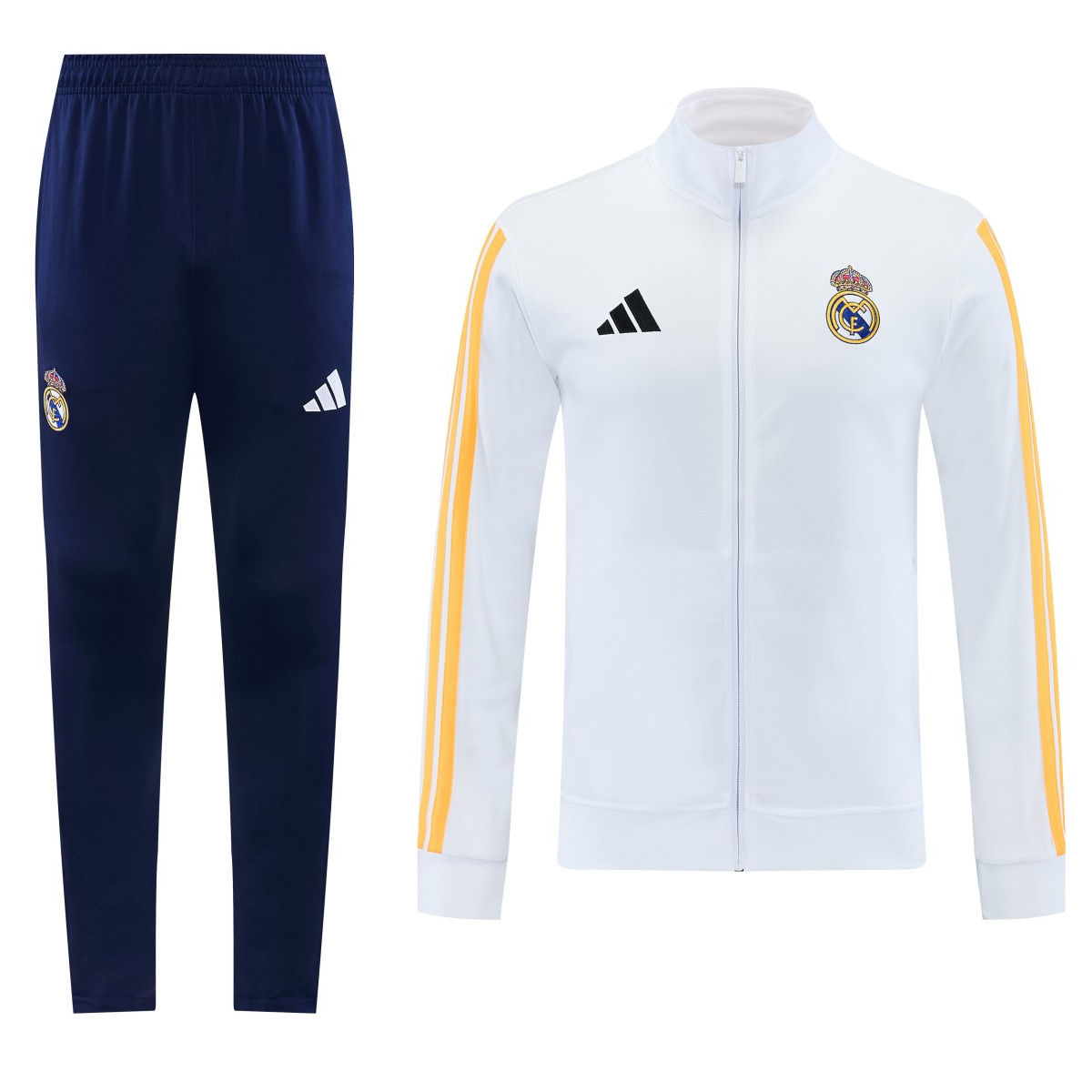 Real Madrid Training Tracksuit Kit(Jacket+Pants) White 2026/27