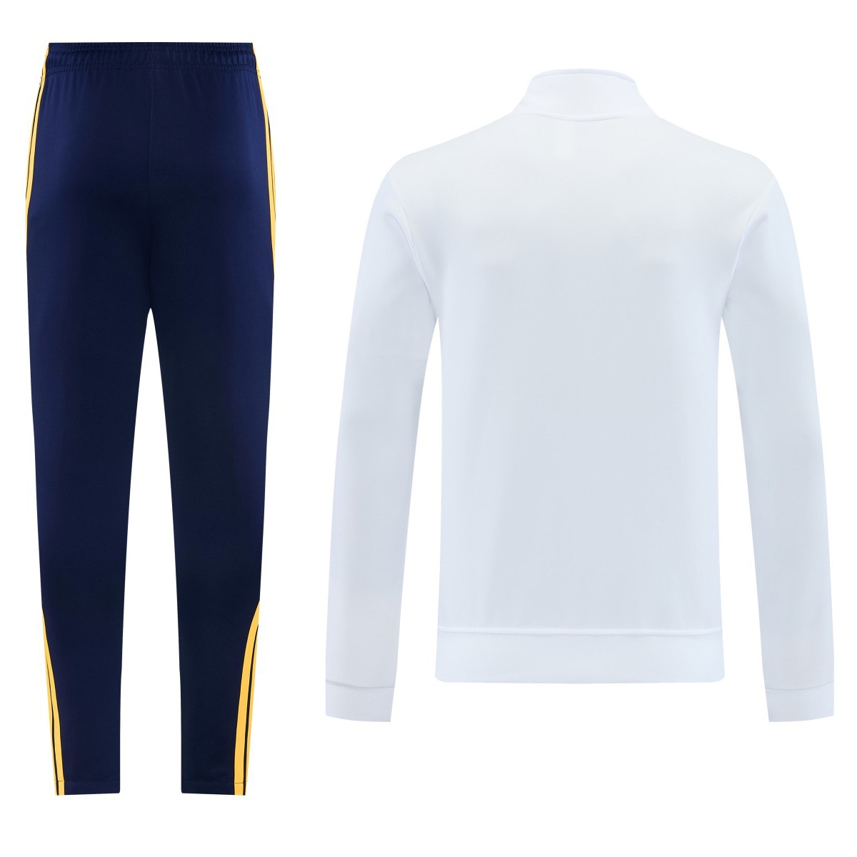 Real Madrid Training Tracksuit Kit(Jacket+Pants) White 2026/27 (back view)
