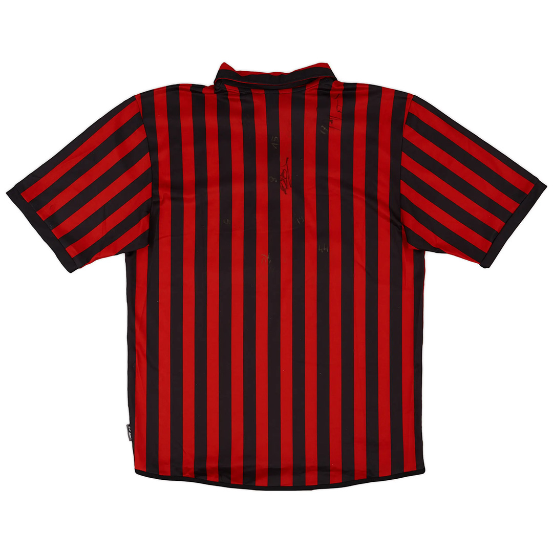 Retro AC Milan Centenary Signed Home Jersey 1999/00 (back view)