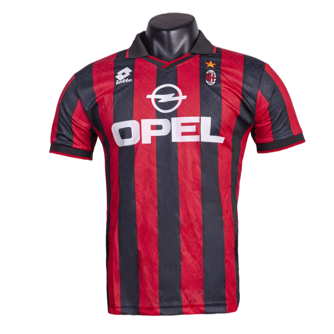 Retro AC Milan Home Jersey 1995/96 (back view)