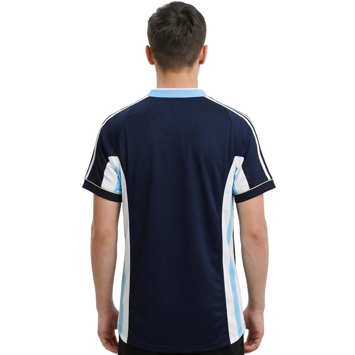 Retro Argentina Away Jersey World Cup 1998 (back view)
