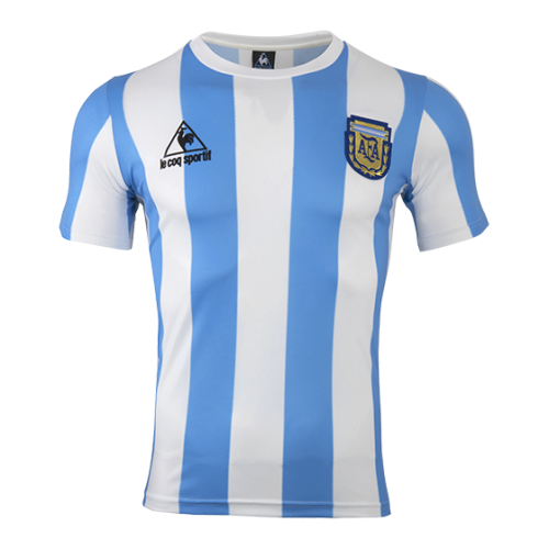 Retro Argentina Home Jersey World Cup 1986 (back view)