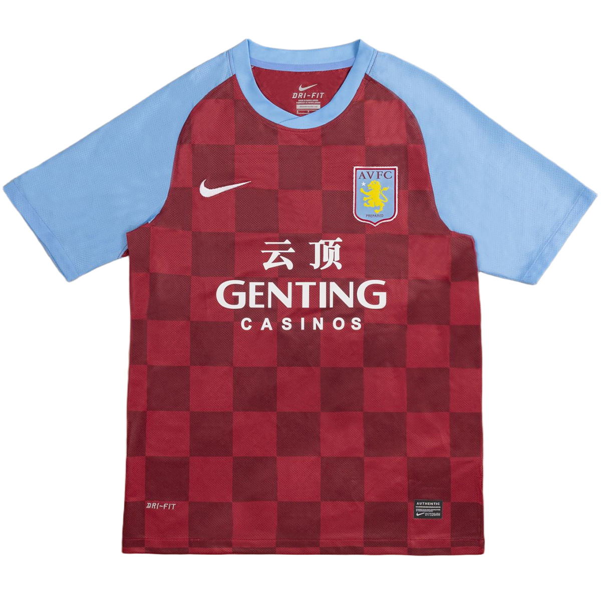 Retro Aston Villa Home Jersey 2011/12