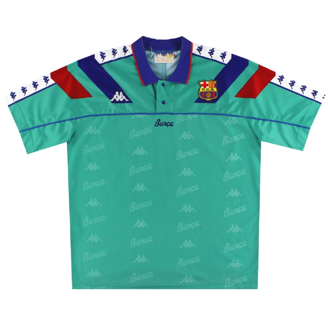 Retro Barcelona Away Jersey 1992/95 (back view)