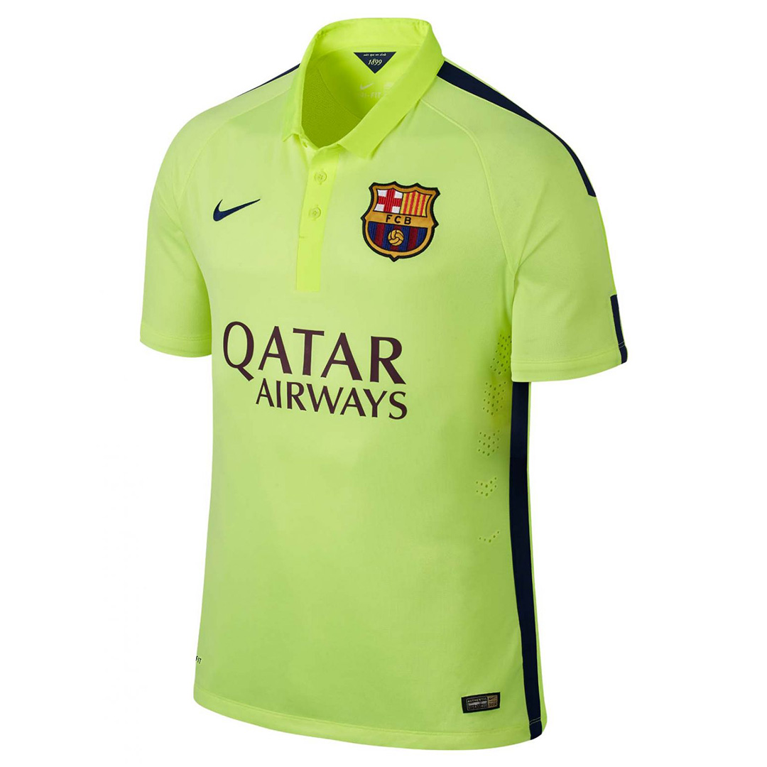 Retro Barcelona Third Jersey 2014/15 (back view)