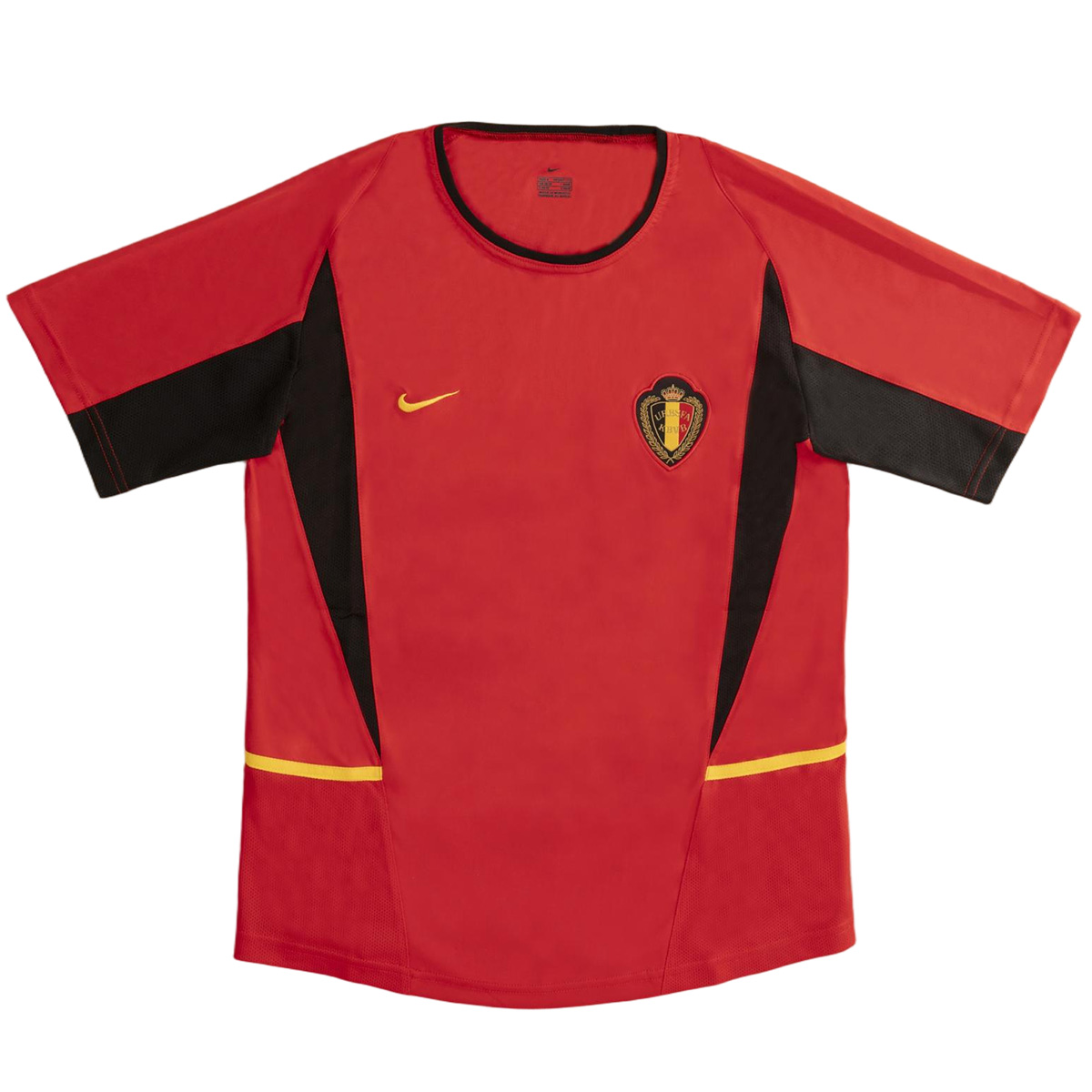 Retro Belgium Home Jersey World Cup 2002