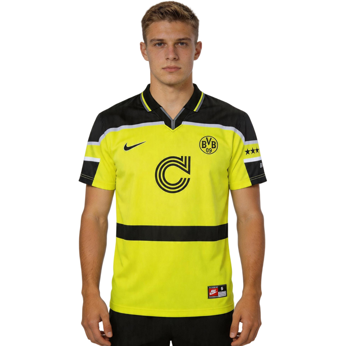 Retro Borussia Dortmund UCL Home Jersey 1996/97