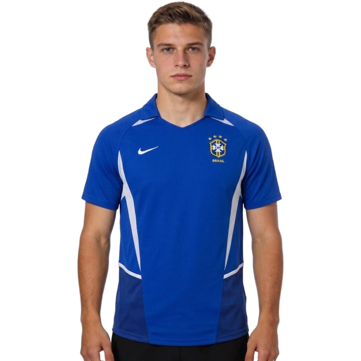Retro Brazil Away Jersey World Cup 2002