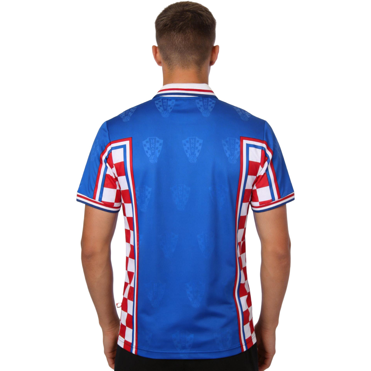 Retro Croatia Away Jersey World Cup 1998 (back view)