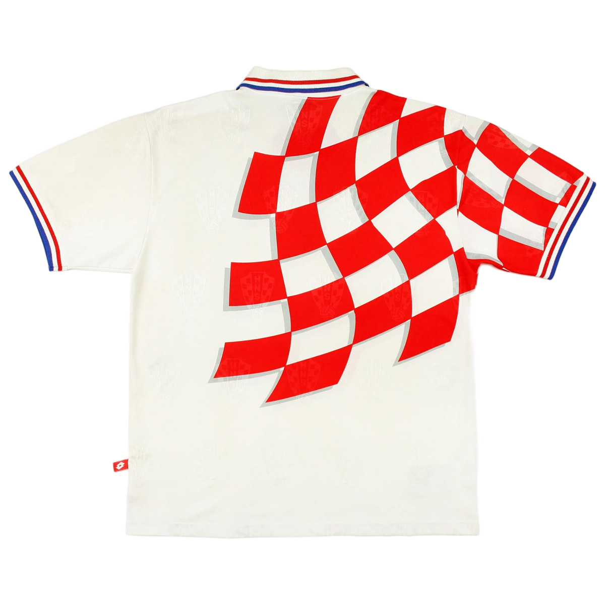 Retro Croatia Home Jersey World Cup 1998 (back view)