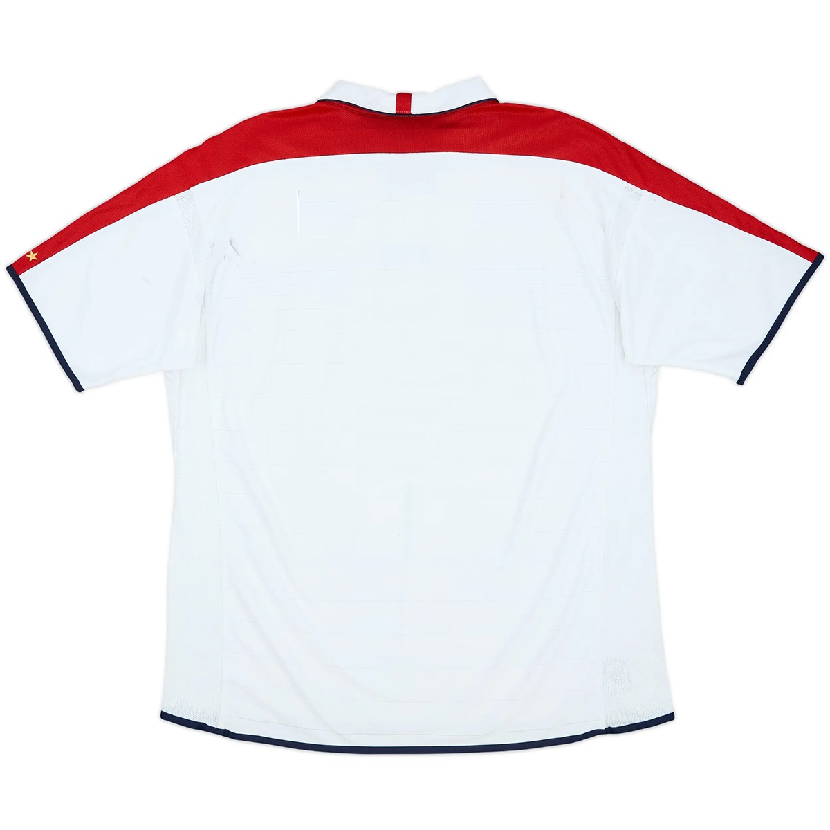 Retro England Home Jersey Euro Cup 2004 (back view)