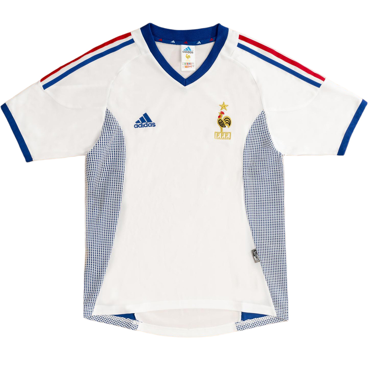 Retro France Away Jersey World Cup 2002