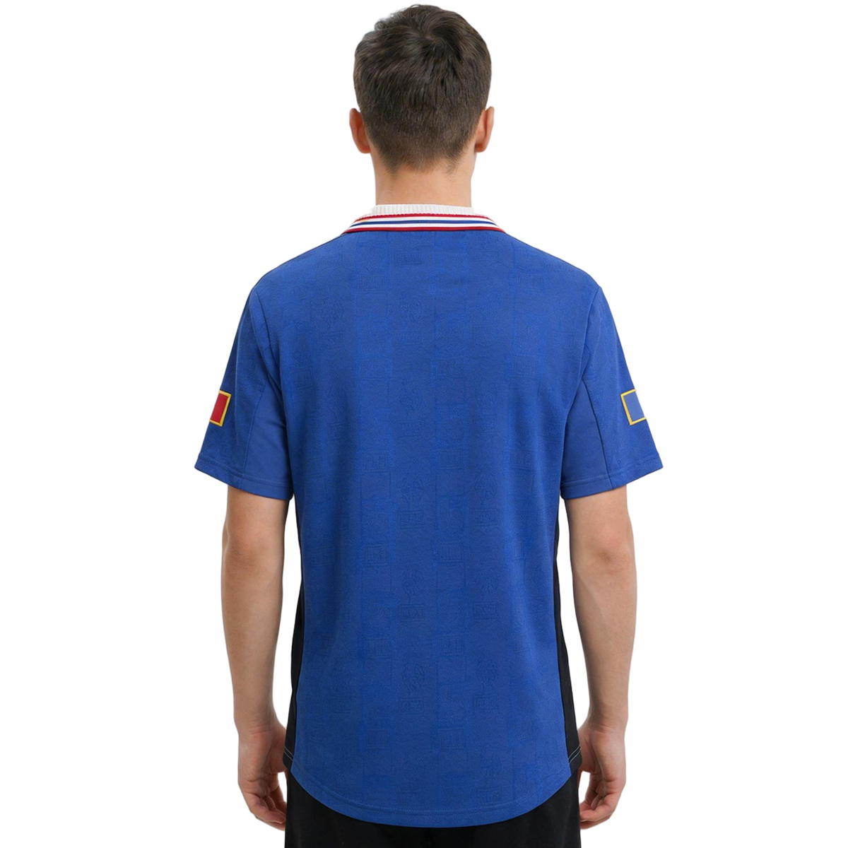 Retro France Home Jersey Euro Cup 1996 (back view)