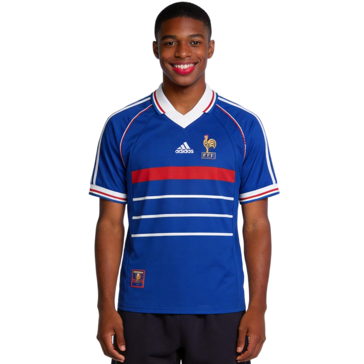 Retro France Home Jersey World Cup 1998