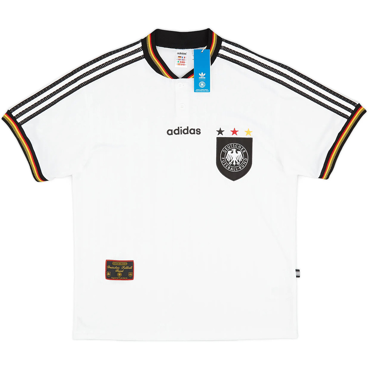 Retro Germany Home Jersey Euro Cup 1996