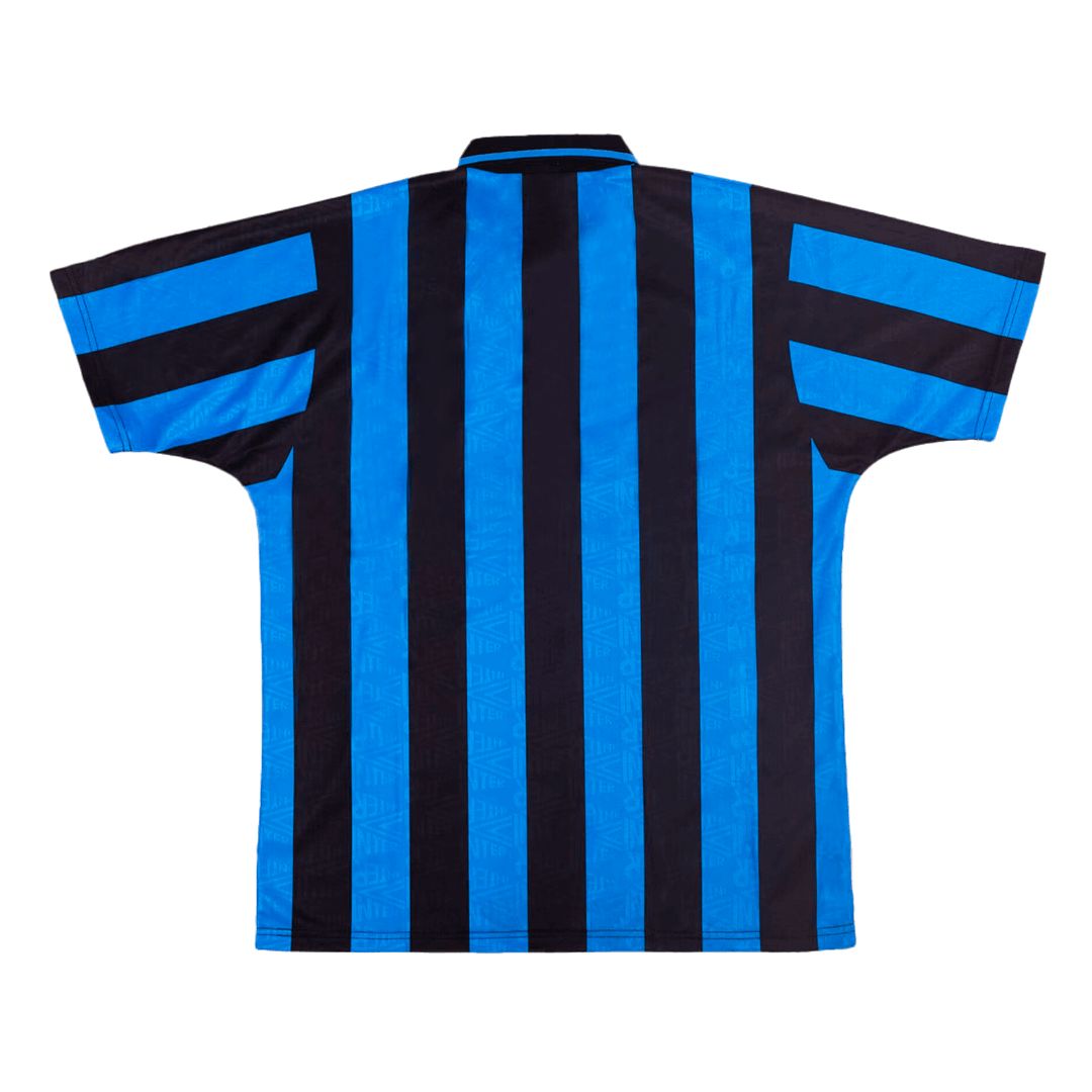 Retro Inter Milan Home Jersey 1992/93 (back view)