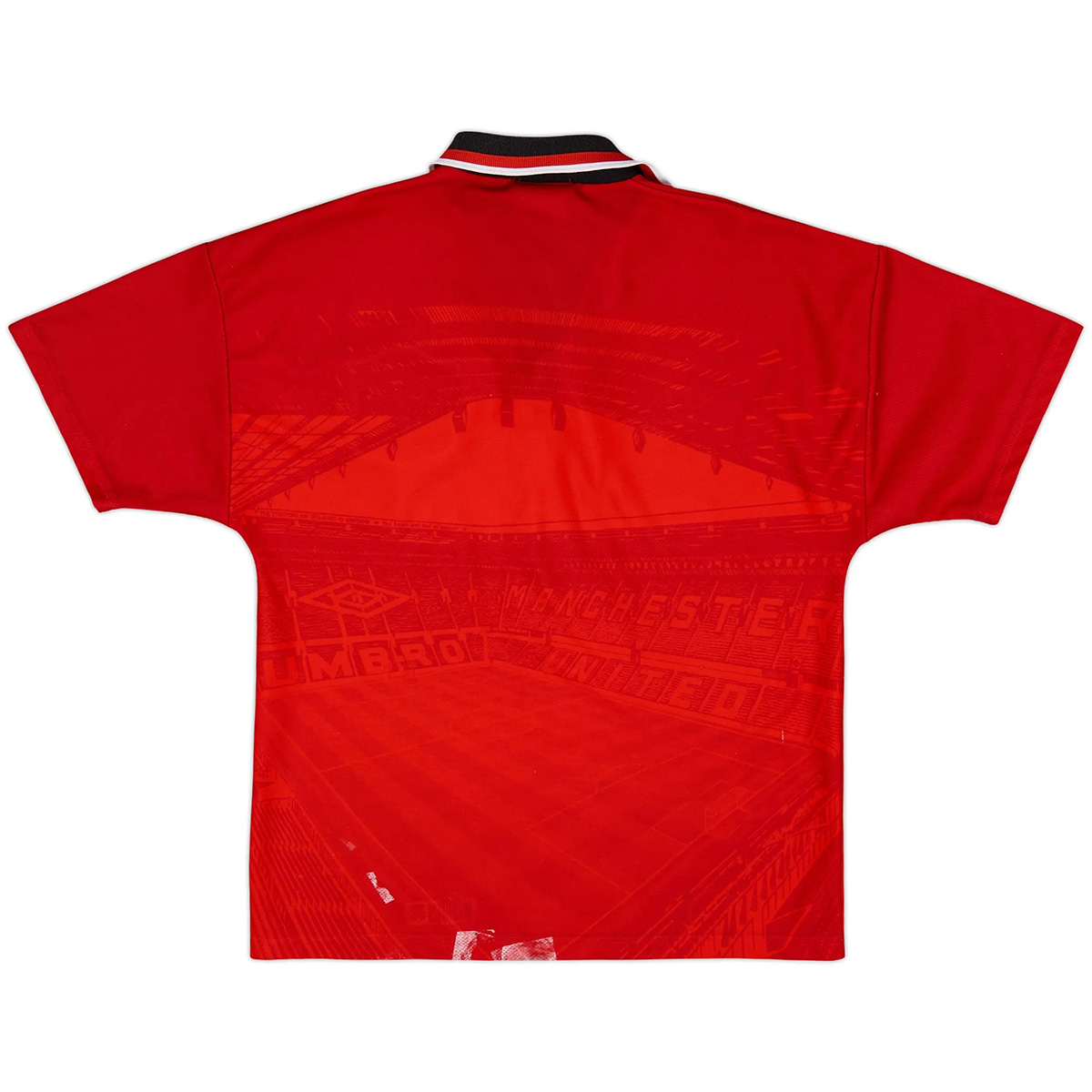 Retro Manchester United Home Jersey 1994/96 (back view)