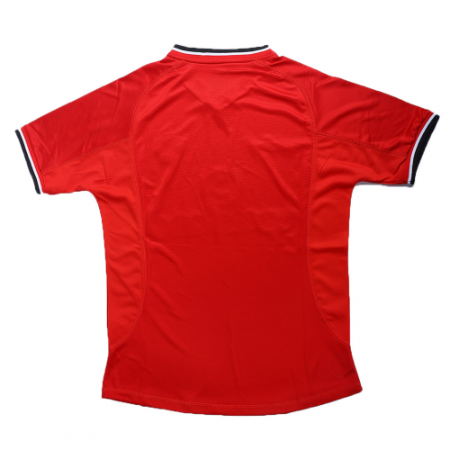 Retro Manchester United Home Jersey 2000/02 (back view)