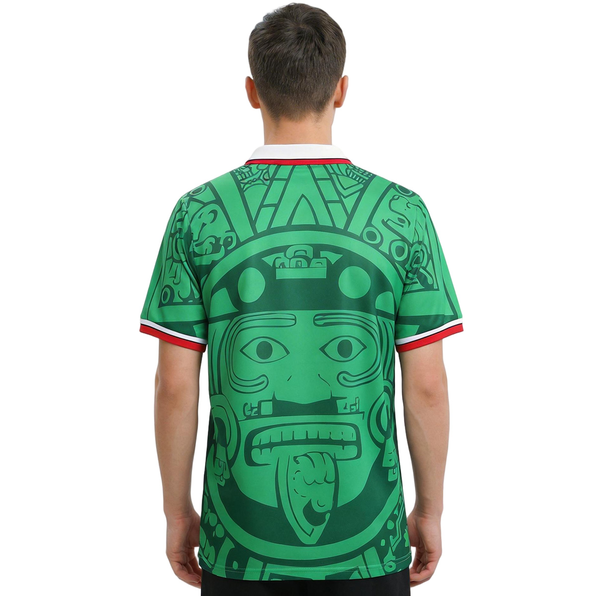 Retro Mexico Home Jersey World Cup 1998 (back view)