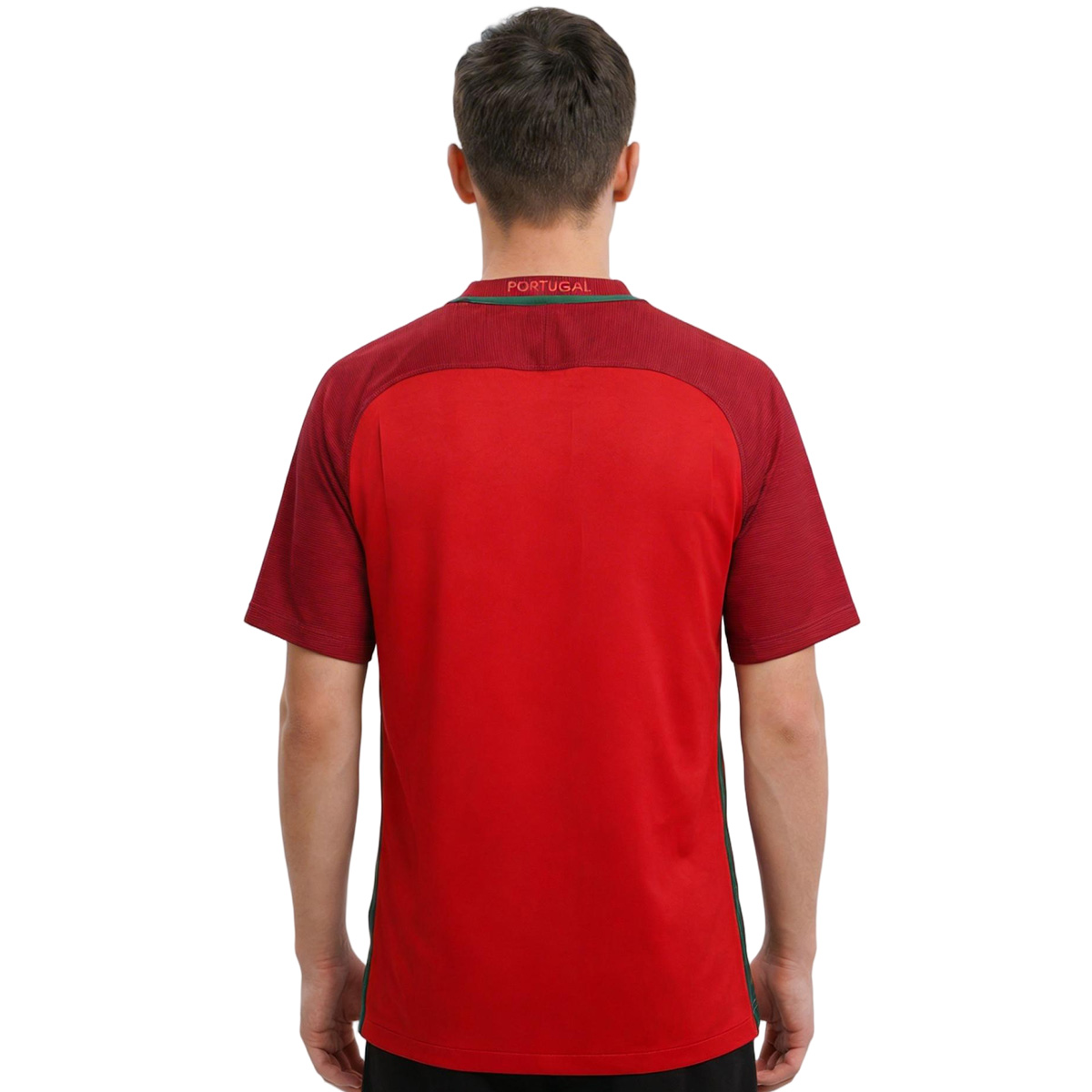 Retro Portugal Home Jersey Euro Cup 2016 (back view)