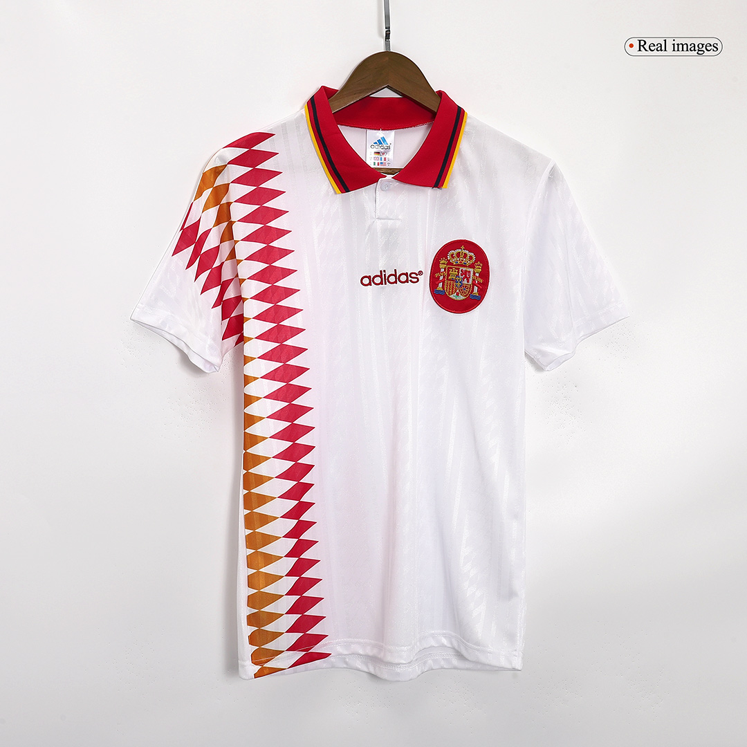 Retro Spain Away Jersey World Cup 1994 (back view)