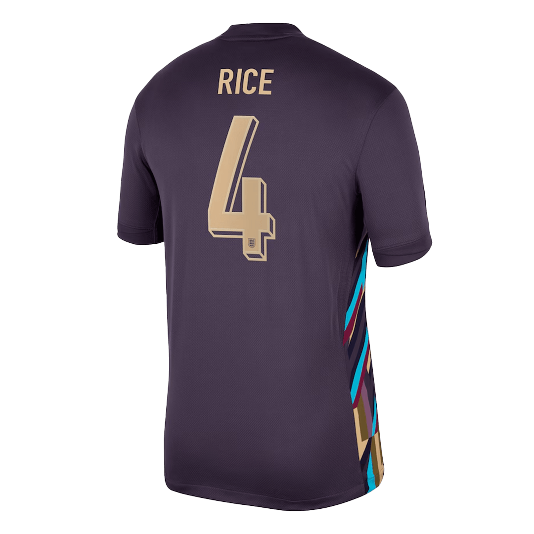 RICE #4 England Away Jersey 2024