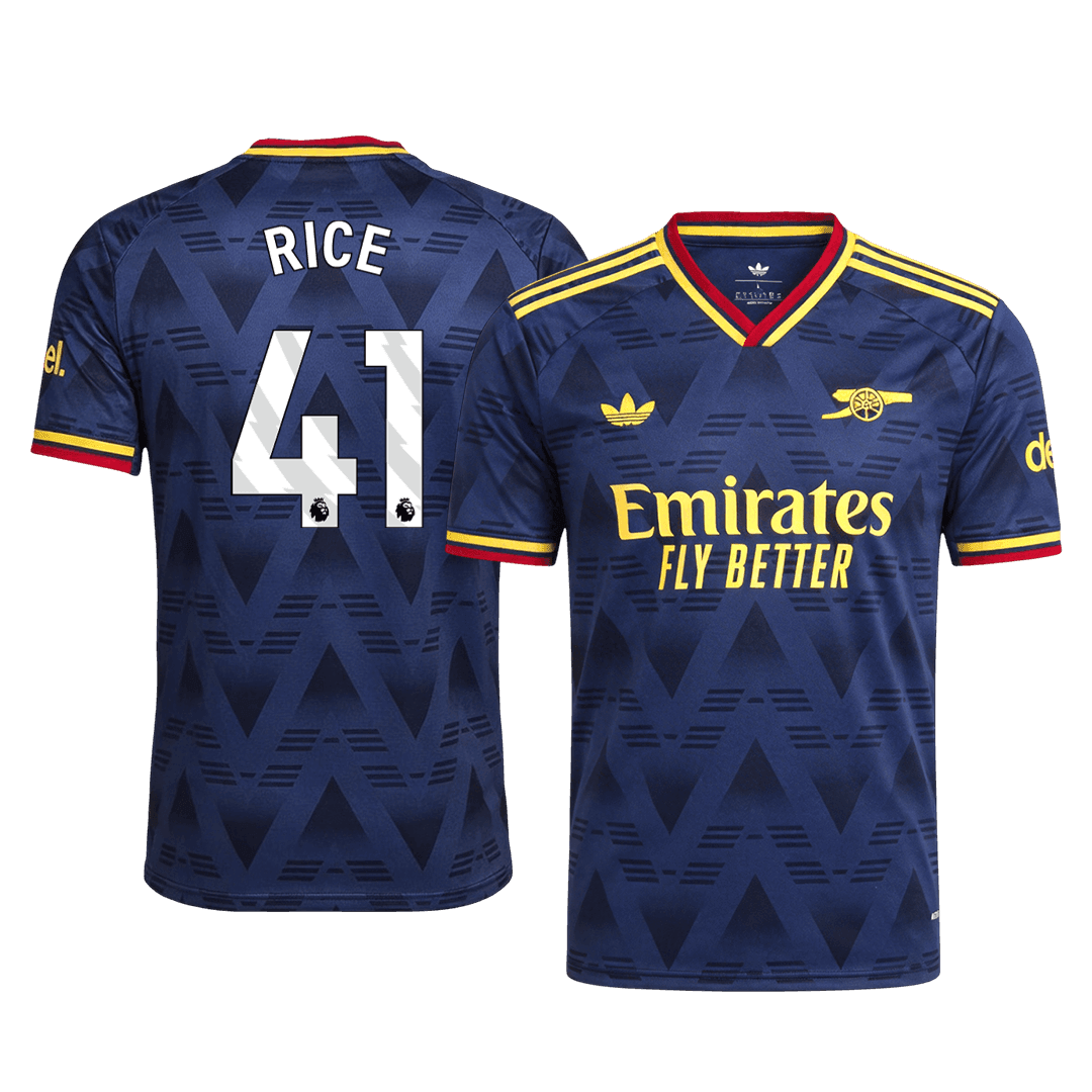 RICE #41 Arsenal Away Match Jersey Player Version 2026/27