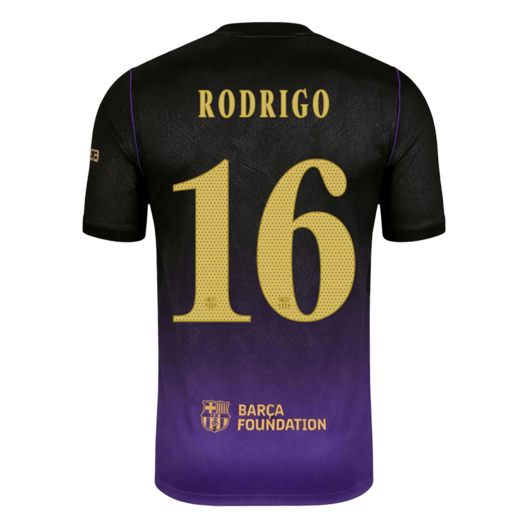 RODRIGO #16 Barcelona Away Jersey 2026/27