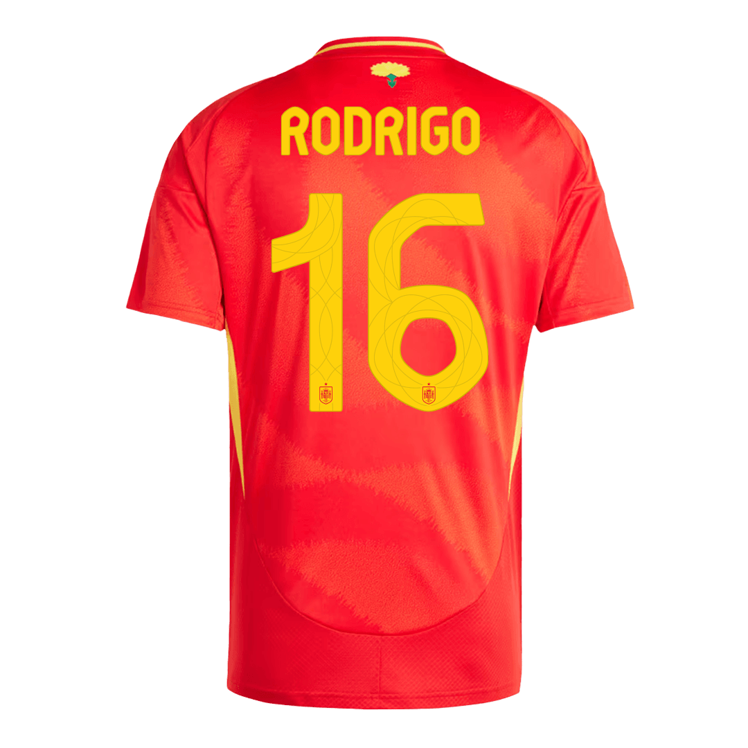 RODRIGO #16 Spain Home Jersey Euro - [Supre Replica] 2024