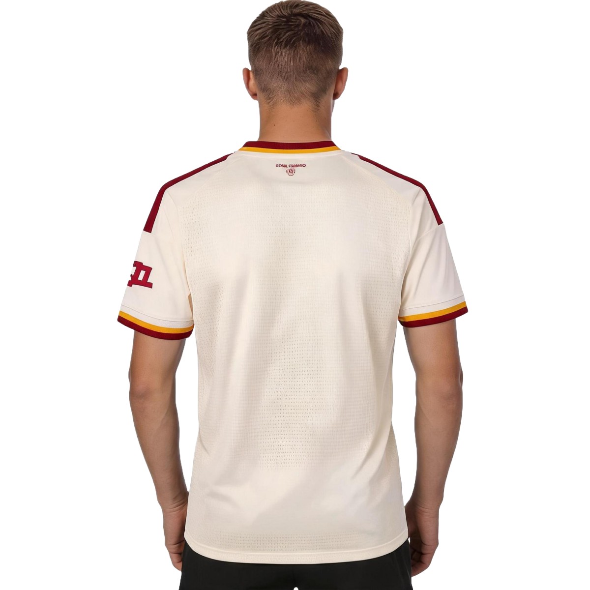 Roma Away Match Jersey Player Version 2026/27 (back view)