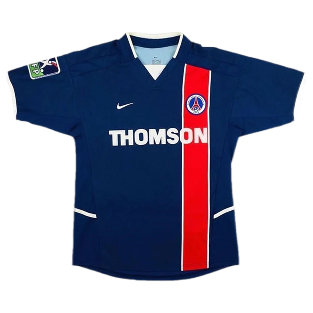 RONALDINHO #10 Retro PSG Home Jersey 2002/03 (back view)