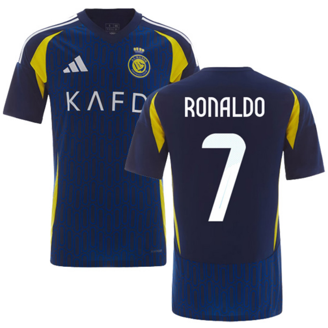Ronaldo #7 Al Nassr Away Jersey - ACL Font 2024/25