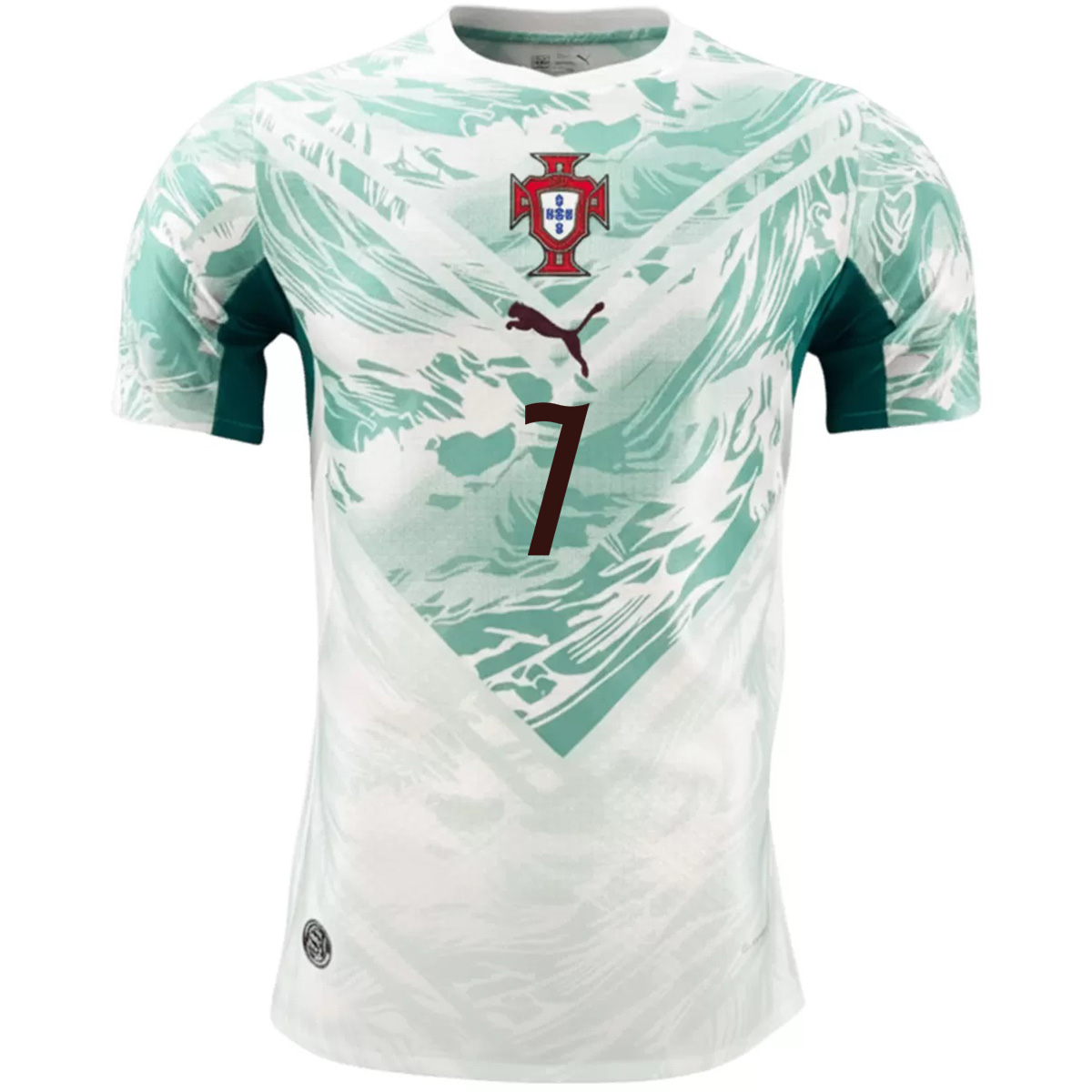 RONALDO #7 Portugal Away Match Jersey Player Version World Cup 2026 (back view)