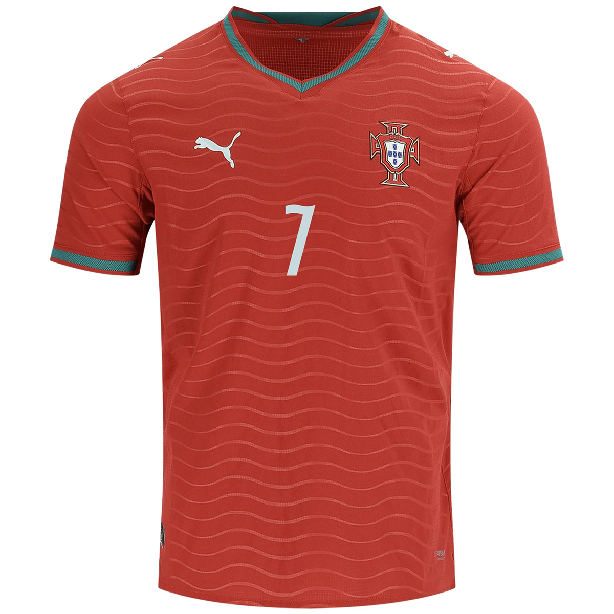 RONALDO #7 Portugal Home Match Jersey Player Version 2025/26 (back view)