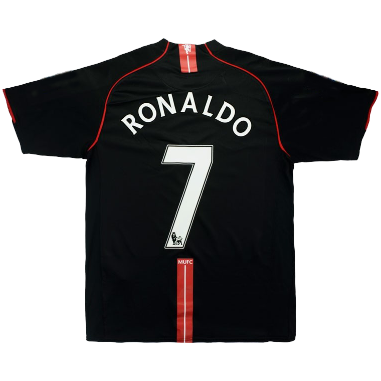 RONALDO #7 Retro Manchester United Third Jersey 2007/08