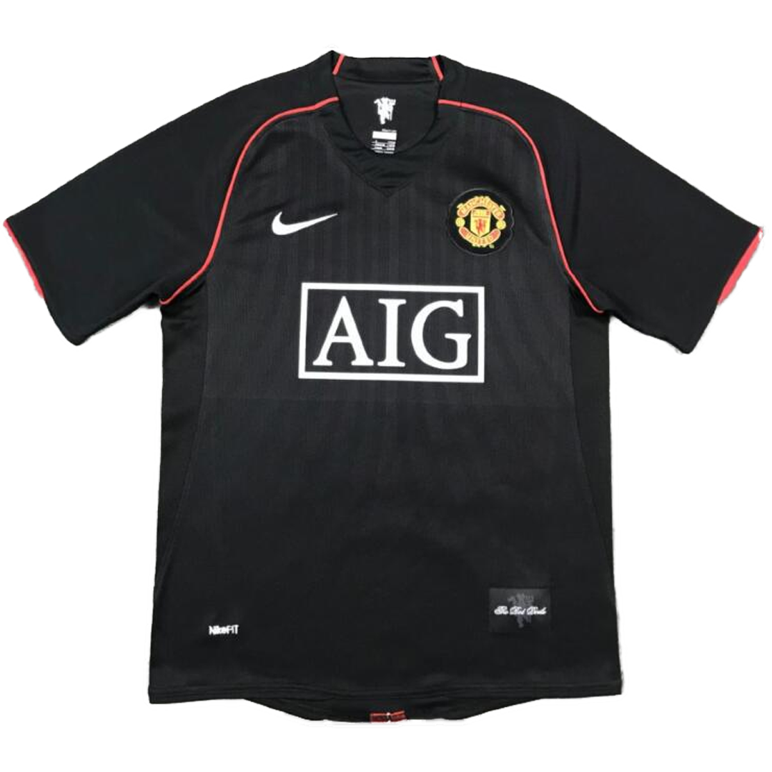 RONALDO #7 Retro Manchester United Third Jersey 2007/08 (back view)