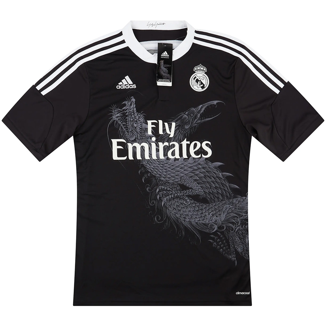 Ronaldo #7 Retro Real Madrid Third Jersey 2014/15 (back view)