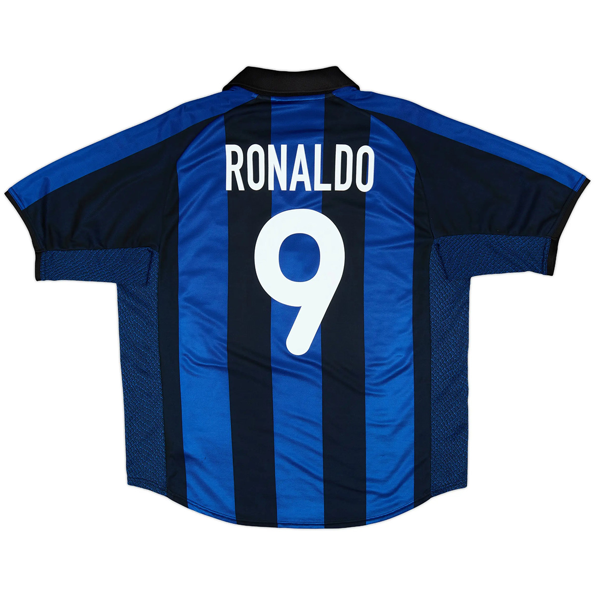 Ronaldo #9 Retro Inter Milan Home Jersey 2001/02