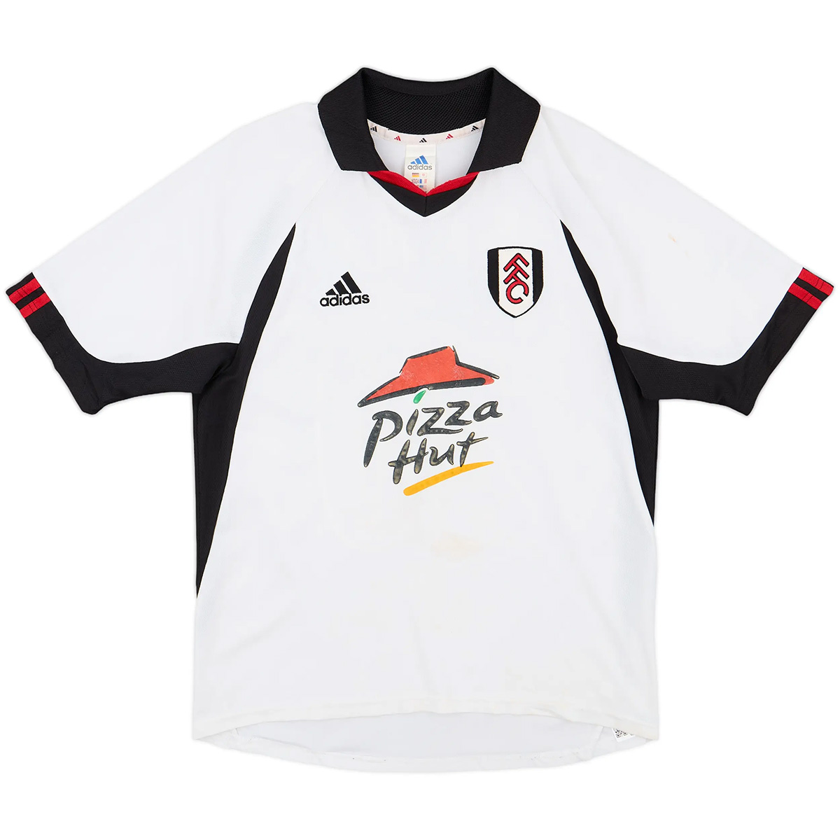 Saha #20 Retro Fulham Home Jersey 2001/02 (back view)