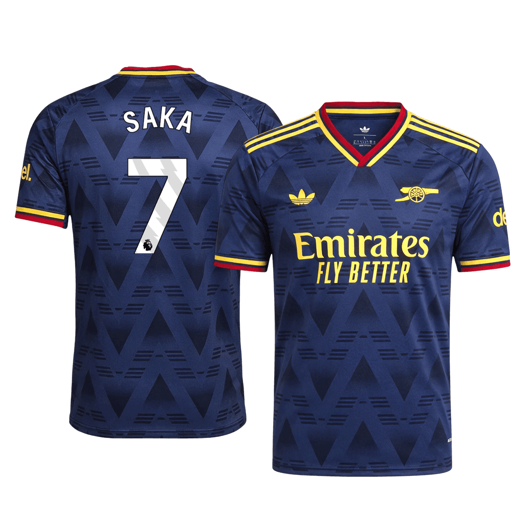 SAKA #7 Arsenal Away Match Jersey Player Version 2026/27
