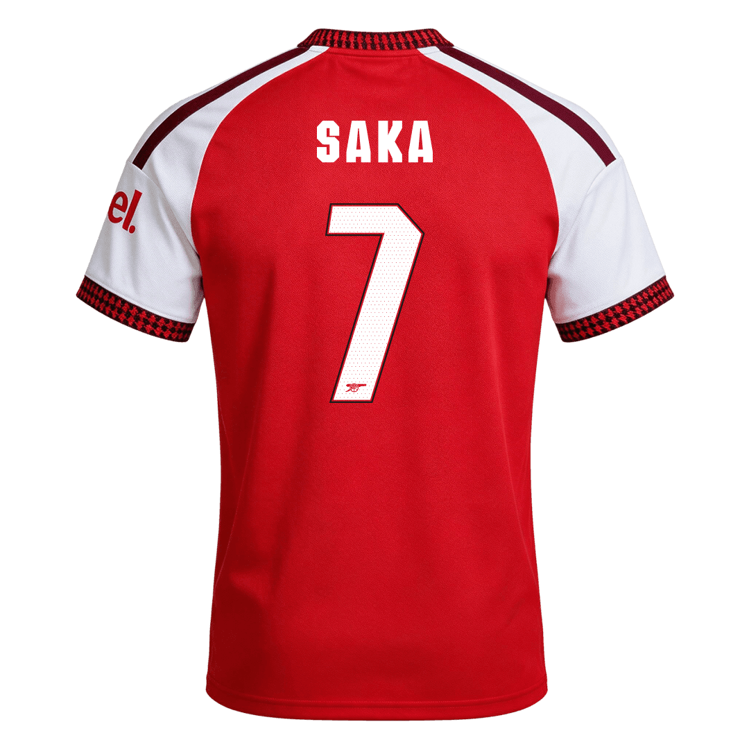 SAKA #7 Arsenal Home Jersey 2026/27 (back view)