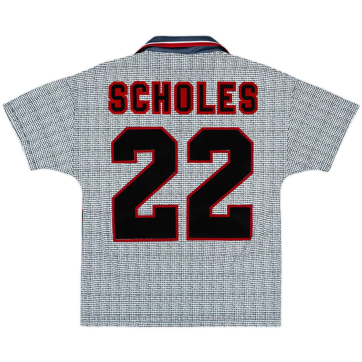 Scholes #22 Retro Manchester United Away Jersey 1995/96