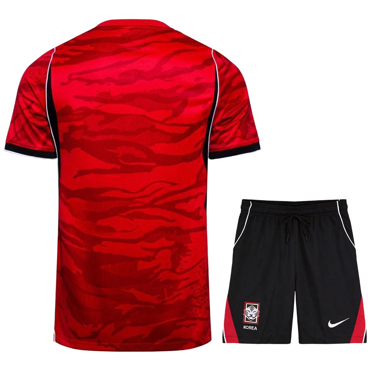 South Korea Home Jersey Kit World Cup 2026 (back view)