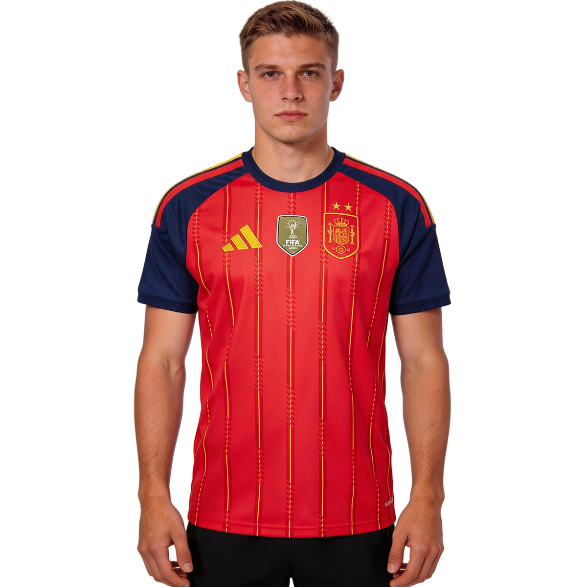Spain 2026 World Cup Winners 2 Star Home Jersey