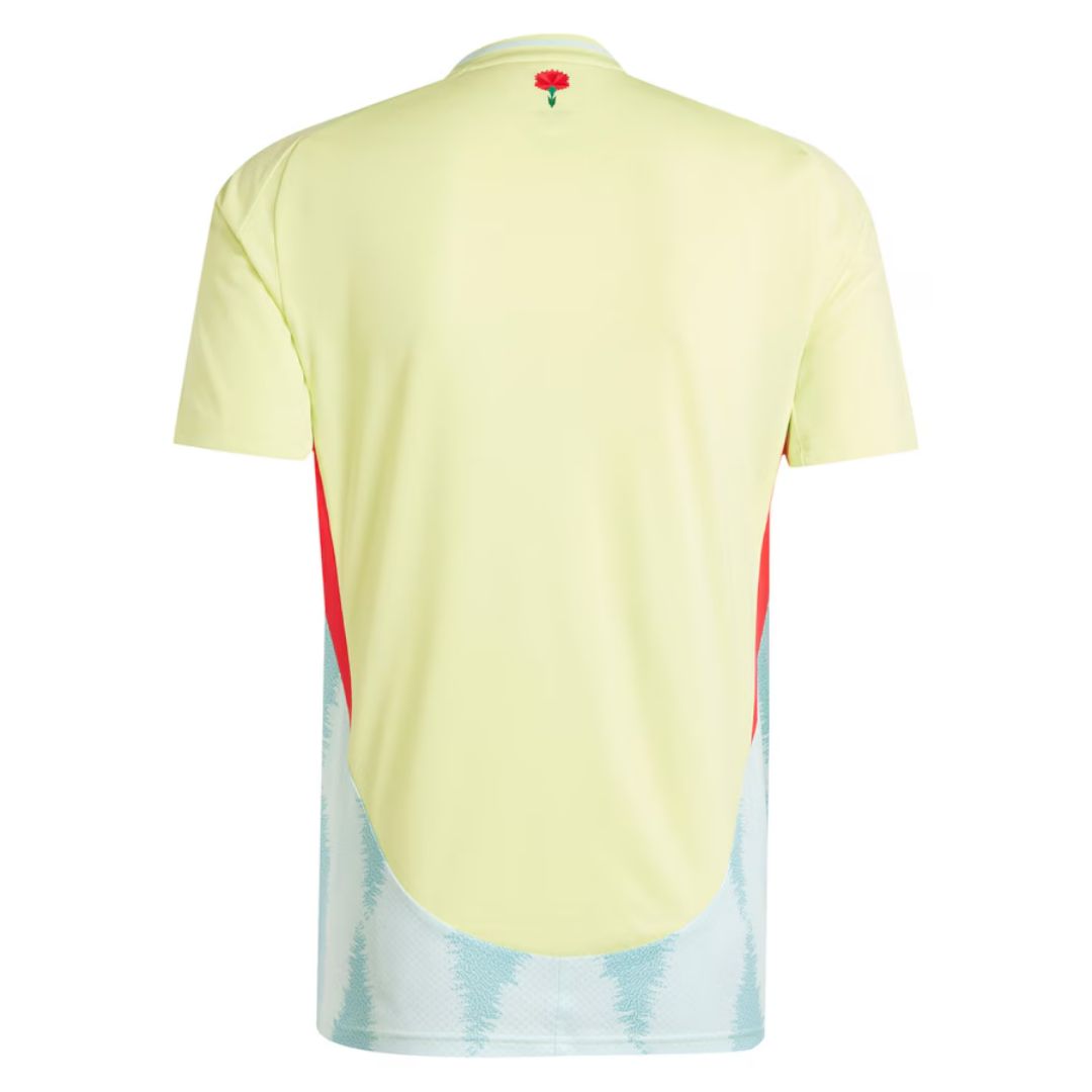 Spain Away Jersey EURO 2024 (back view)