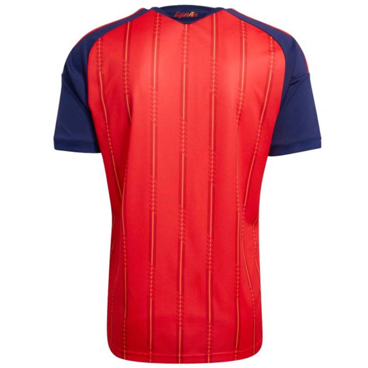 Spain Home World Cup Final Version Jersey 2026 (back view)