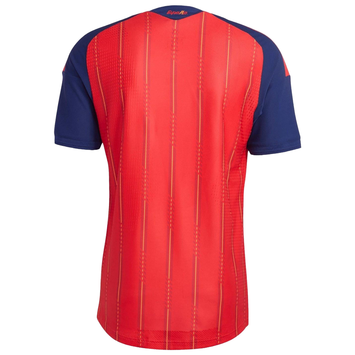 Spain Home World Cup Final Version Match Jersey Player Edition 2026 (back view)