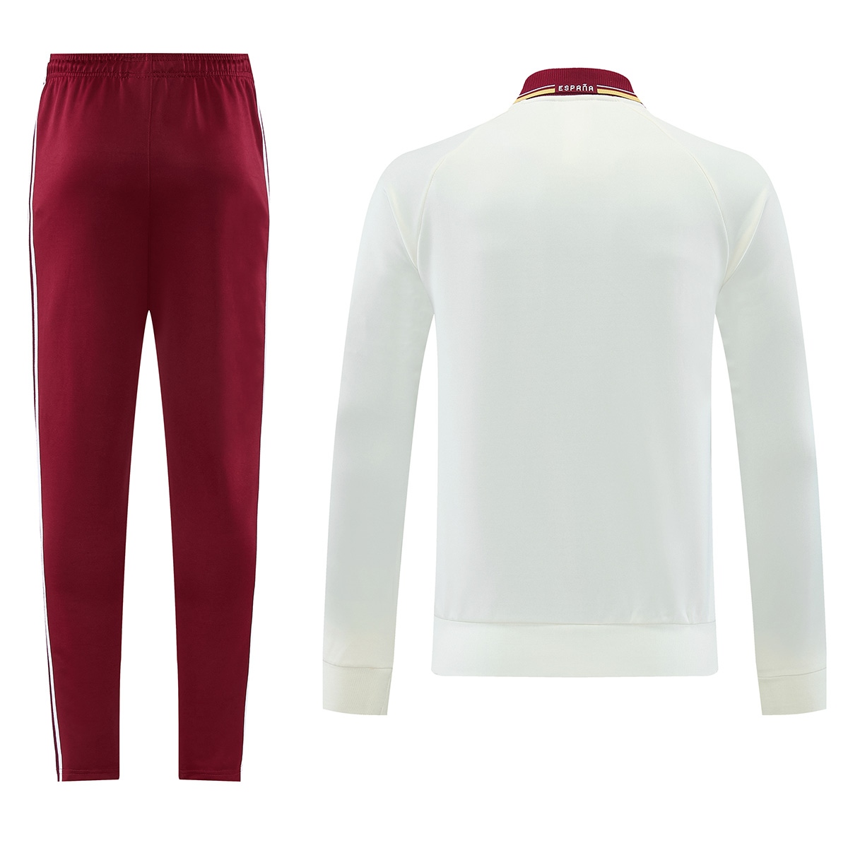 Spain Training Tracksuit Kit(Jacket+Pants) White 2026 (back view)
