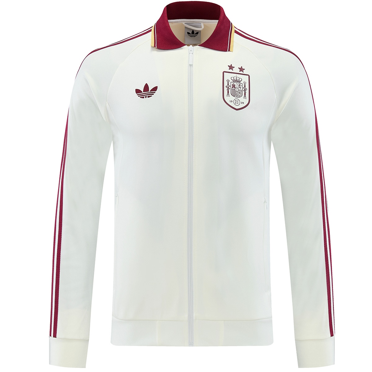 Spain Anthem Jacket White 2026