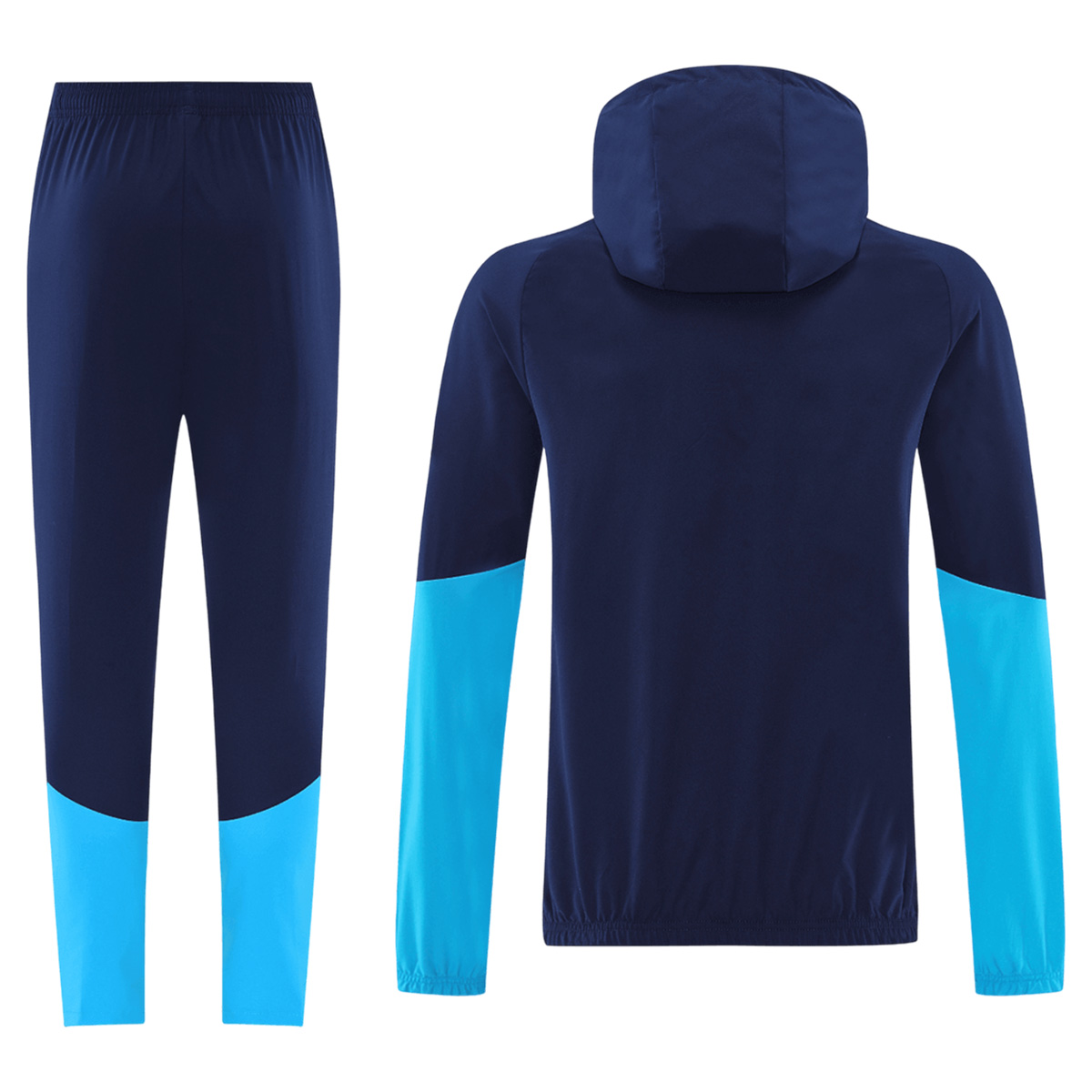 Spain Windbreaker Hoodie Kit(Jacket+Pants) Navy 2026 (back view)